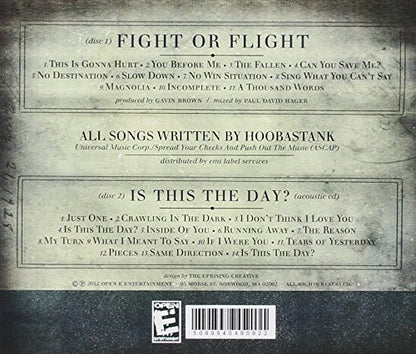 Hoobastank-Fight Or Flight -Dlx Exclusive