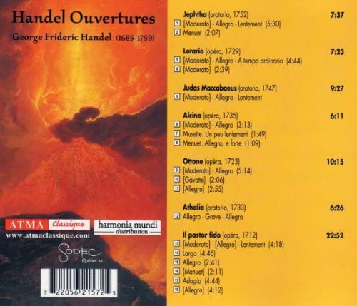 Handel: Overtures