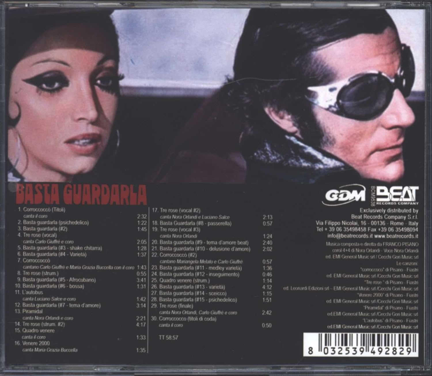 Basta Guardarla Soundtrack