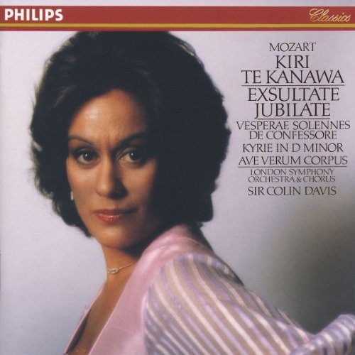 Exsultate Jubilate/vespers (Te Kanawa/lso/davis)