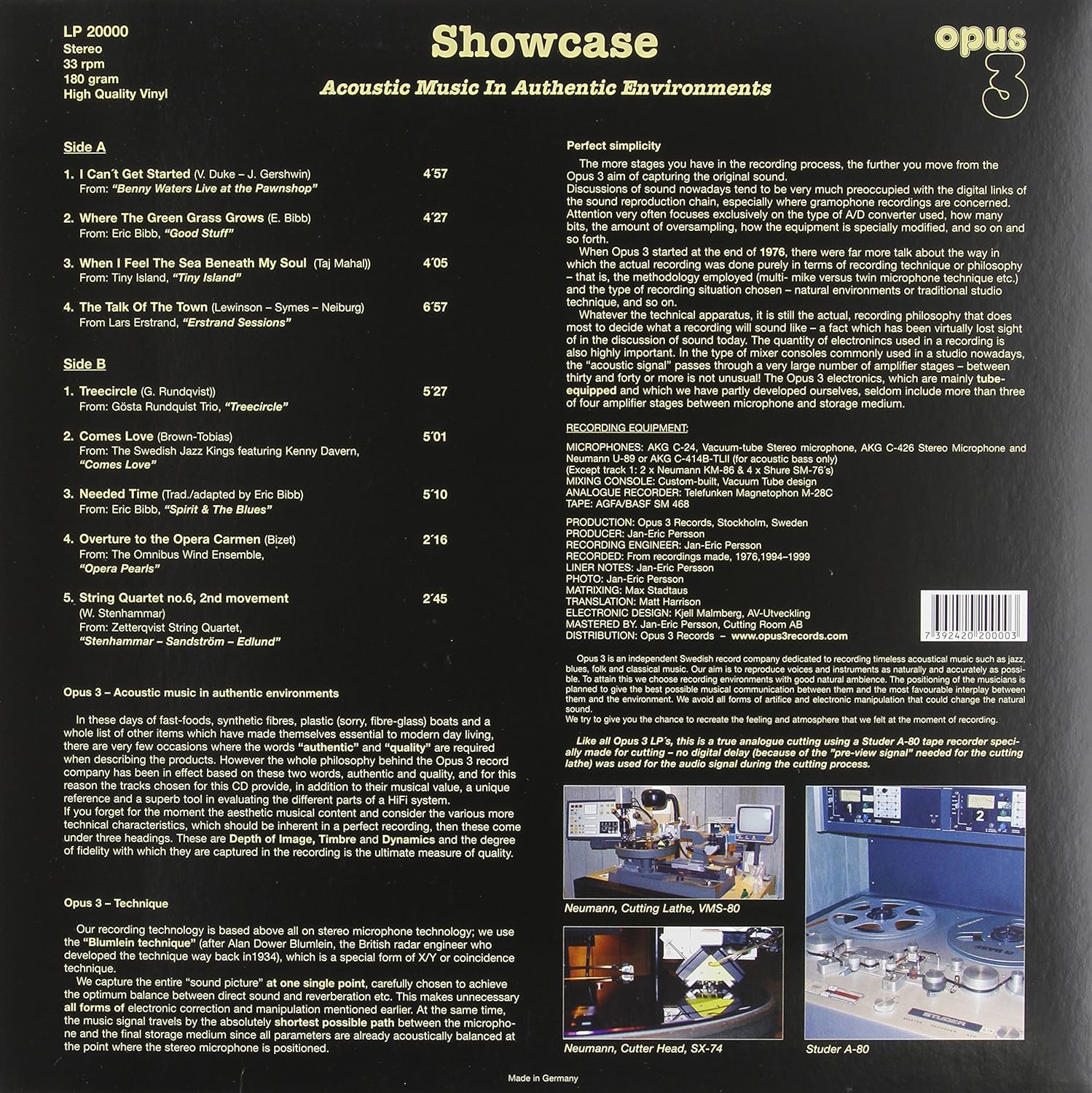 Showcase "Depth of Image-Timbre-Dynamics"