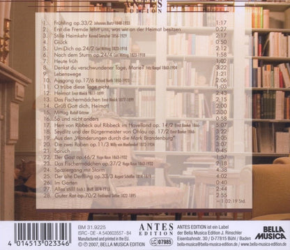 Ute Beckert Sings Theodor Fontane