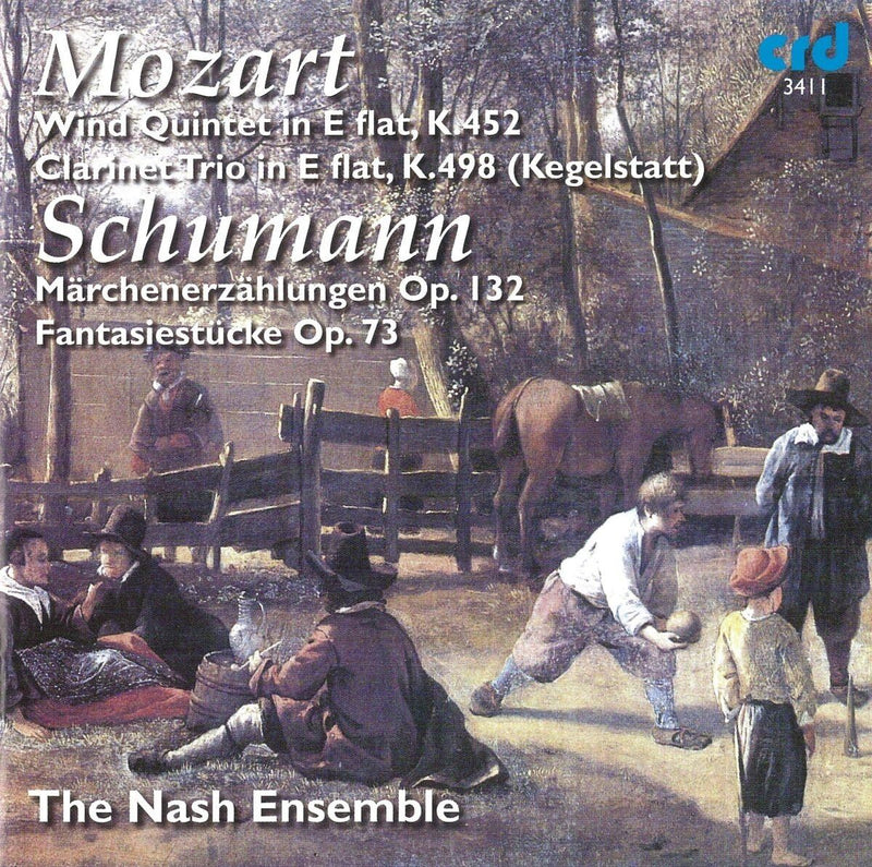 Mozart: Wind Quintet in E Flat, K452/Clarinet Trio in E Flat...