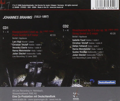 Chamber Music (Vogt, Tetzlaff, Faust)