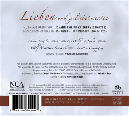 Lieben Und Geliebet Werden: Music From Operas