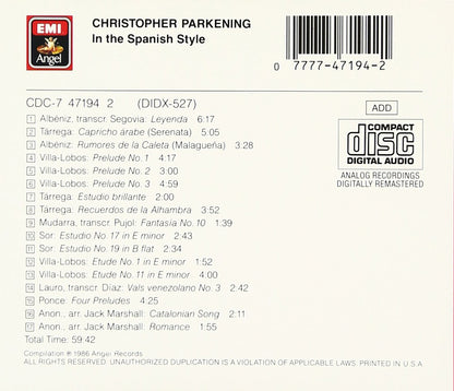 Christopher Parkening-In The Spanish Style