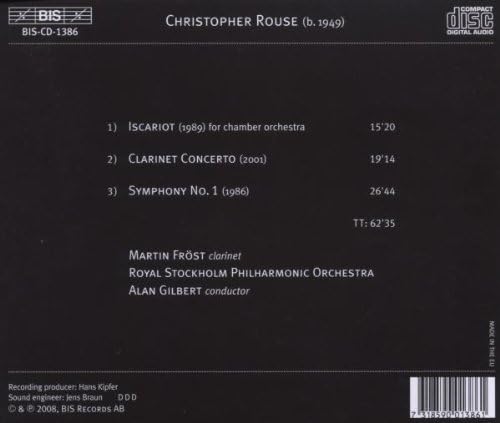 Alan Gilbert Conducts Christopher Rouse (Gilbert, Frost)