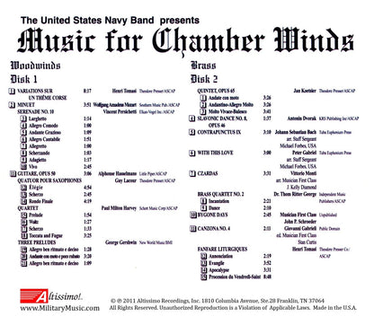 Music for Chamber Winds