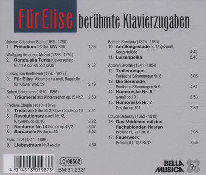 Fur Elise: Piano Encores