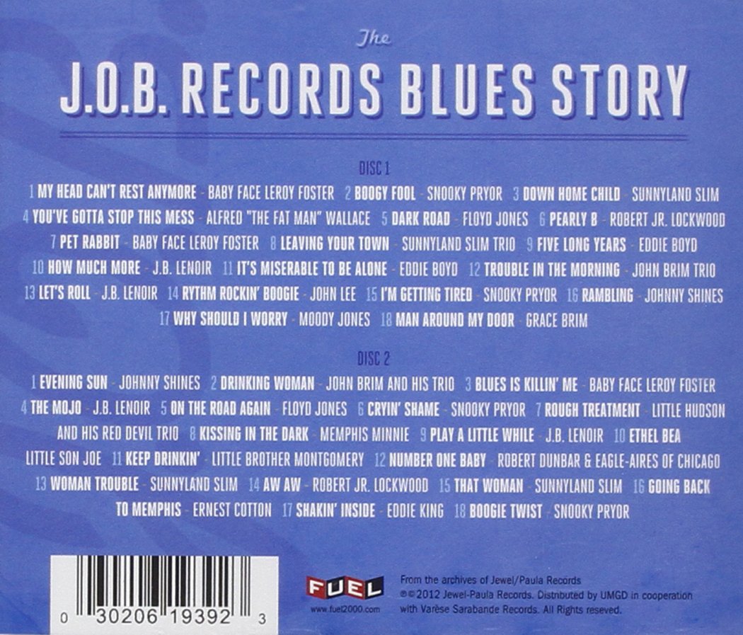 J.O.B. Records Blues Story-V/A