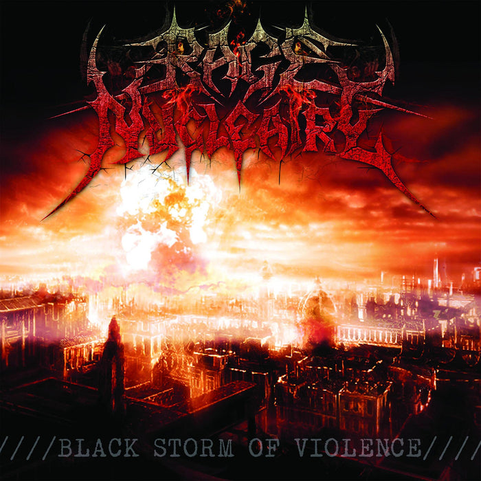 Black storm of violence
