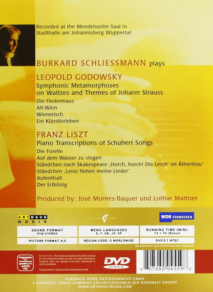 Burkard Schiessmann - Godowsky/Liszt (+DVD-Audio