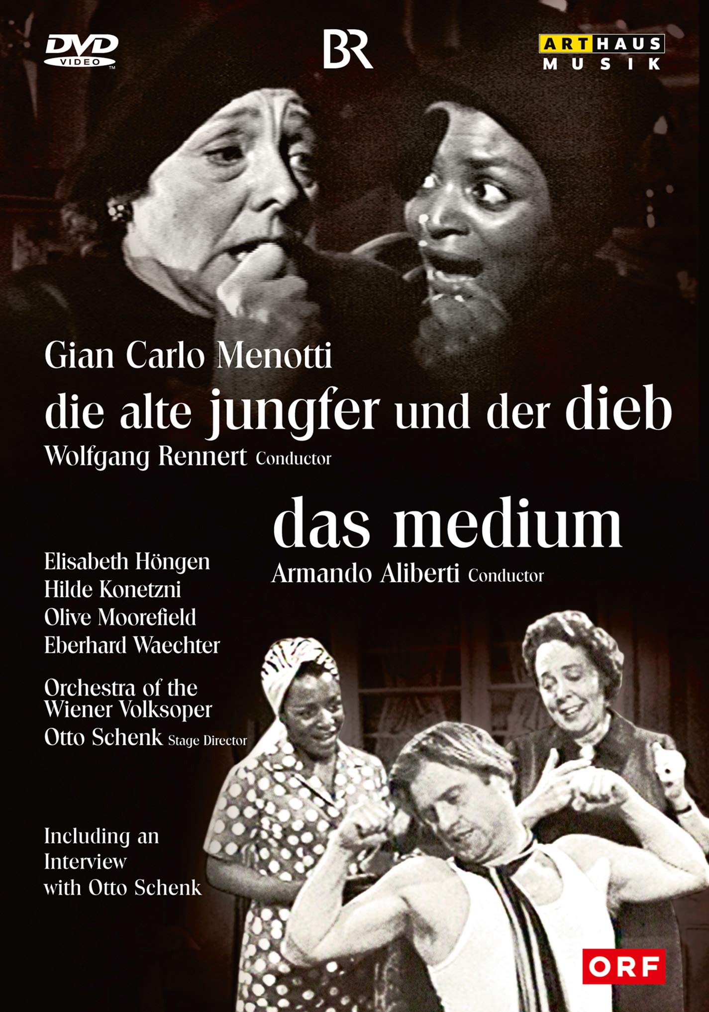 Menotti, Gian Carlo -Die alte Jungfer und der Dieb / Das Medium (NTSC