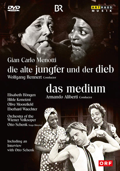 Menotti, Gian Carlo -Die alte Jungfer und der Dieb / Das Medium (NTSC
