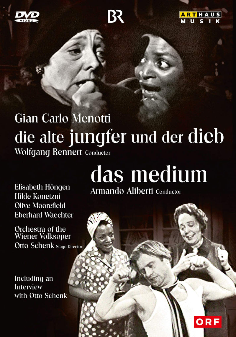 Menotti, Gian Carlo -Die alte Jungfer und der Dieb / Das Medium (NTSC