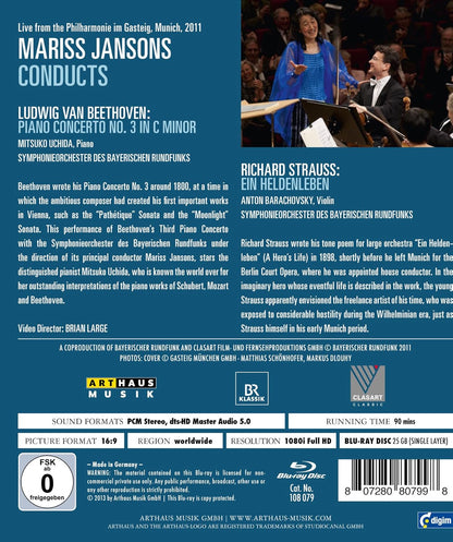 Mariss Jansons Conducts Ludwig Van Beethoven, Richard Strauss