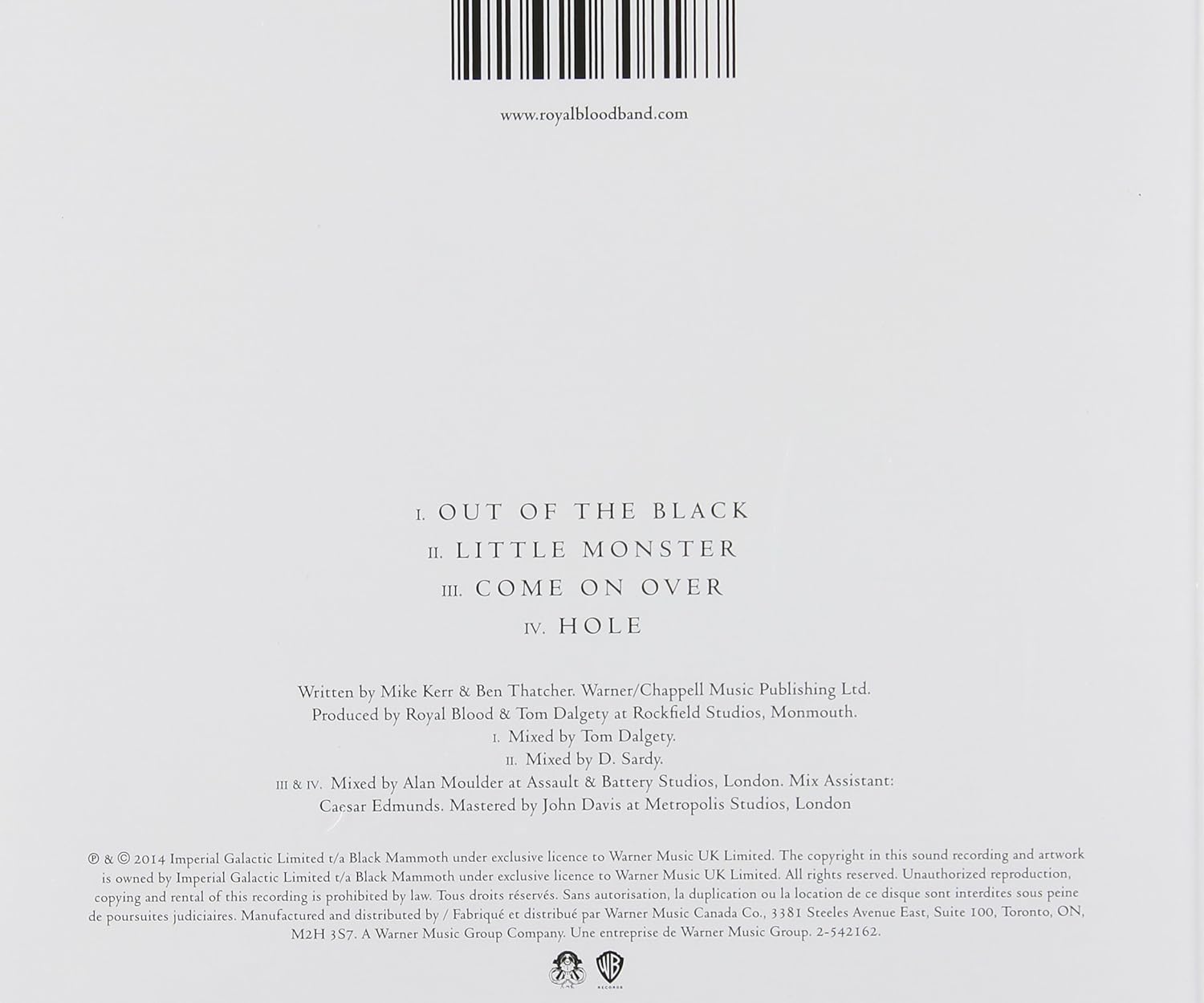 Out Of The Black