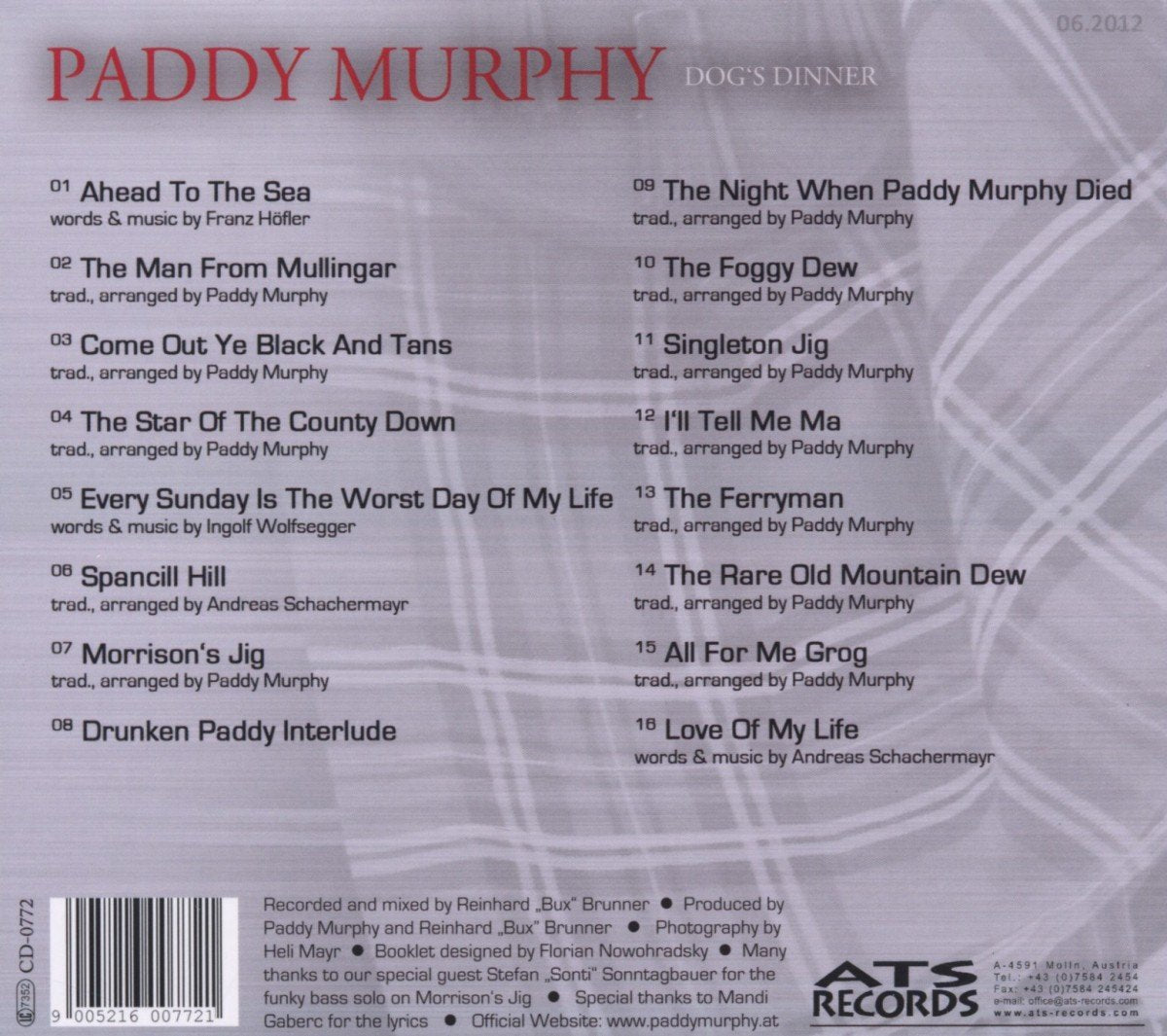 Paddy Murphy - Dog's Dinner