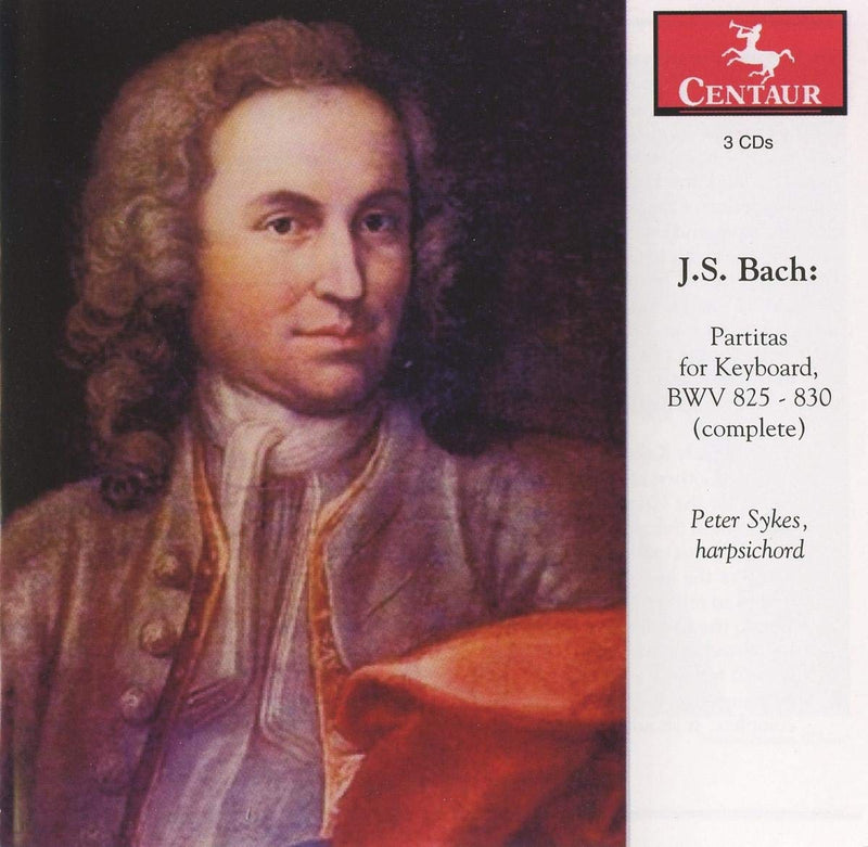 Peter Sykes - Partitas For Keyboard, Bwv 825-830