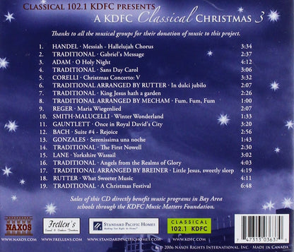 KDFC Classical Christmas 3 / Various