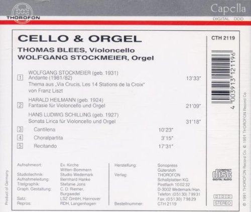 Cello & Organ