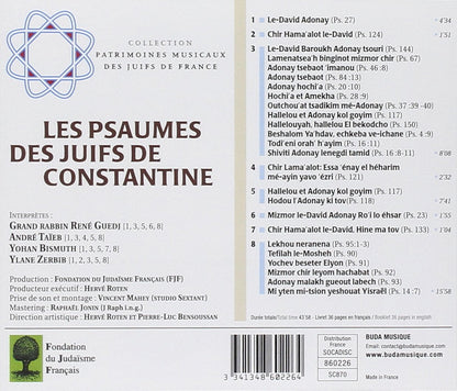 The Psalms of the Jews of Constantine