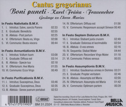 Cantus Gregorianus: Chants in Honor of Mary