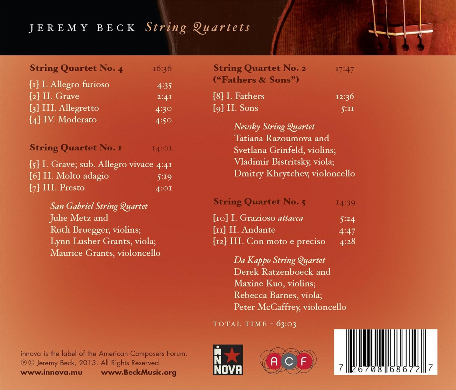 String Quartets