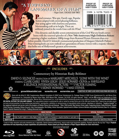 Gone with the Wind (70th Anniversary Edition)