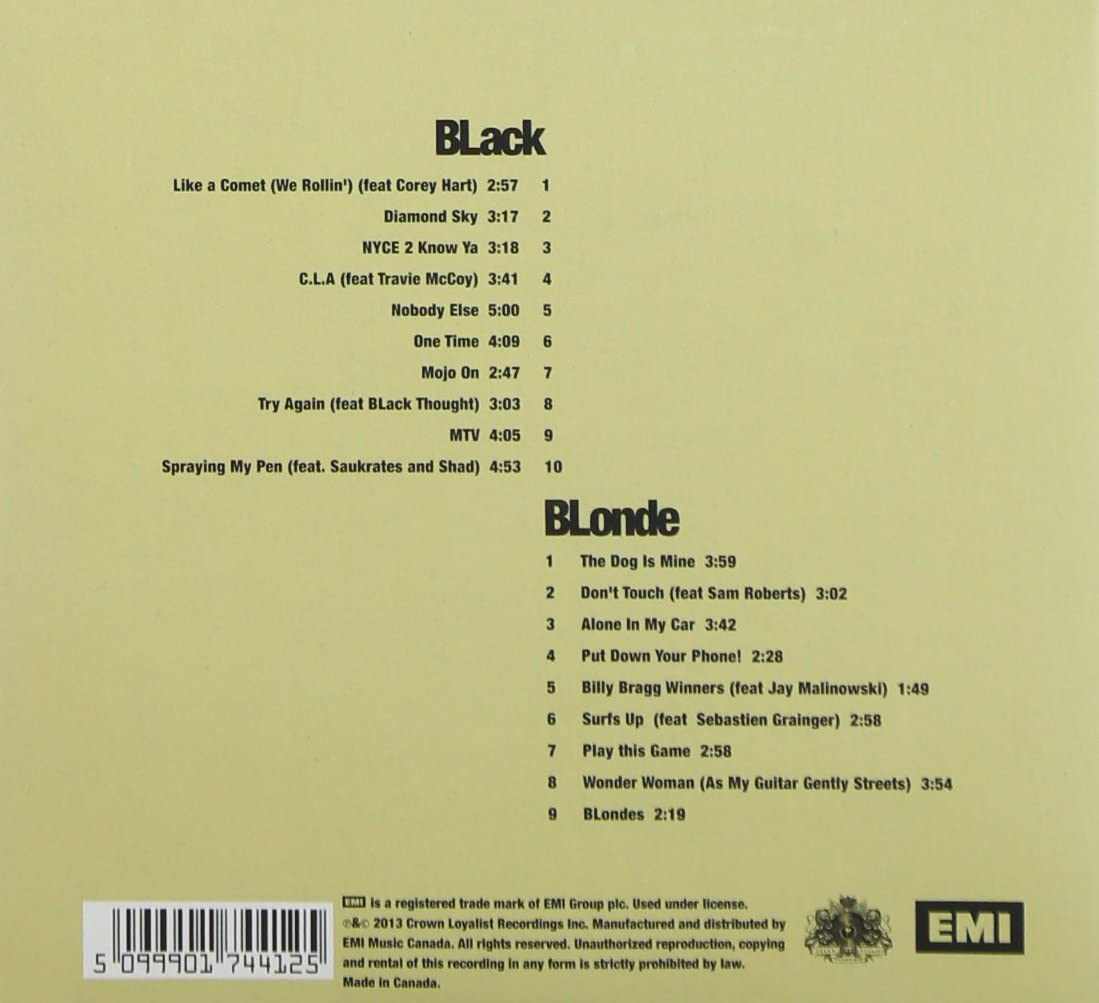 Black On Blonde