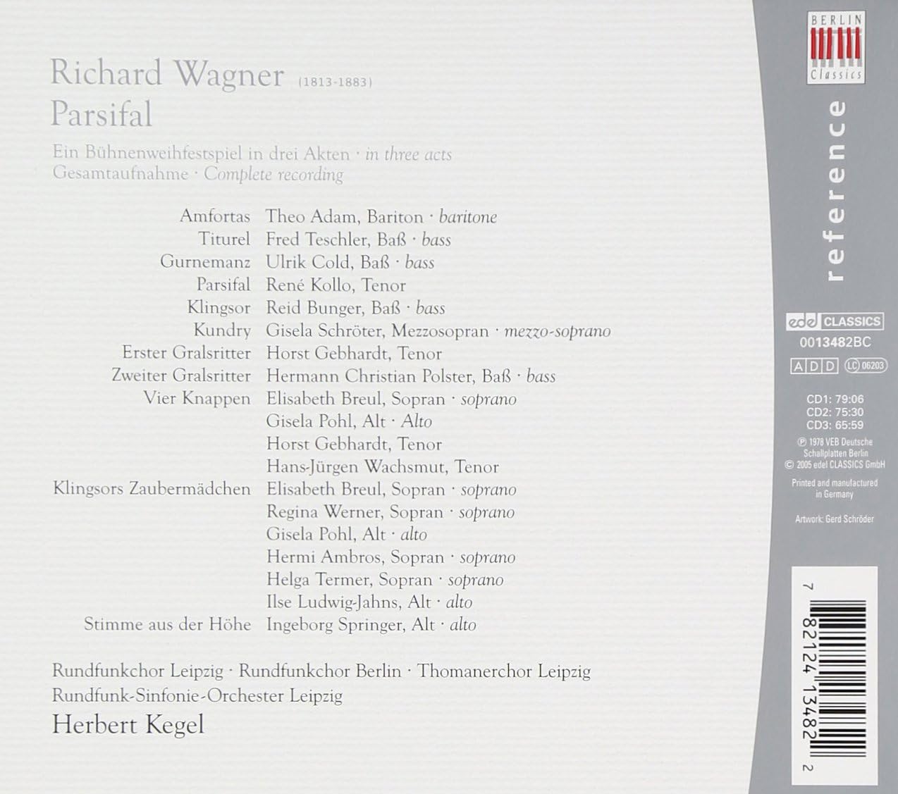 Parsifal (Kegel, Leipzig Rso)