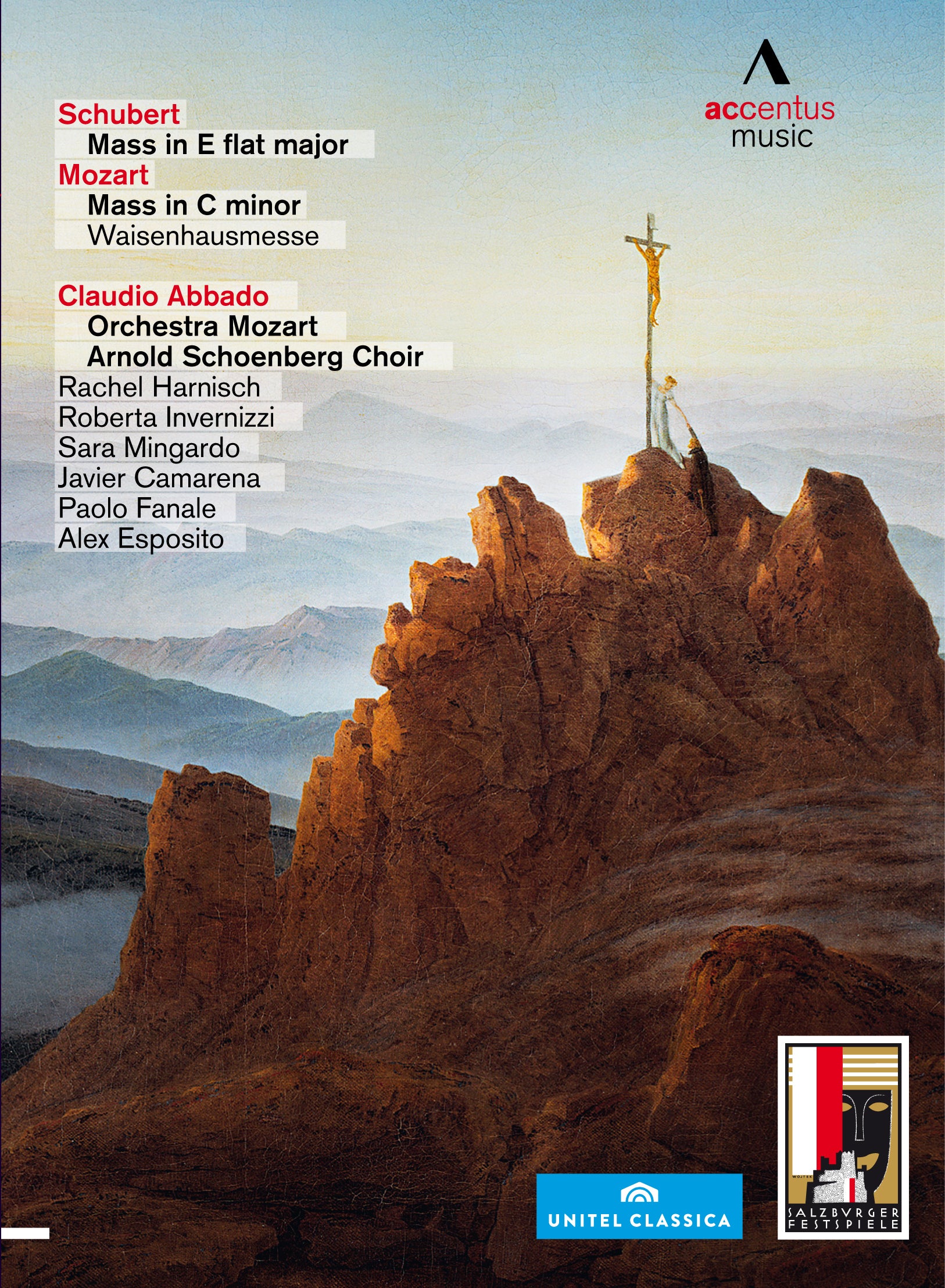 Mozart/Schubert: Mass in C Minor/Mass in E Flat Major (Abbado)