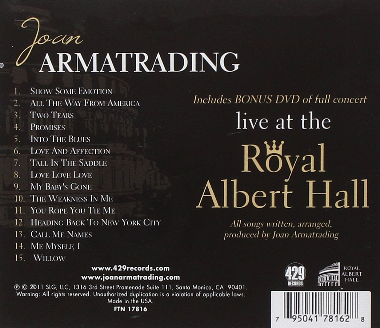 Live at Royal Albert Hall