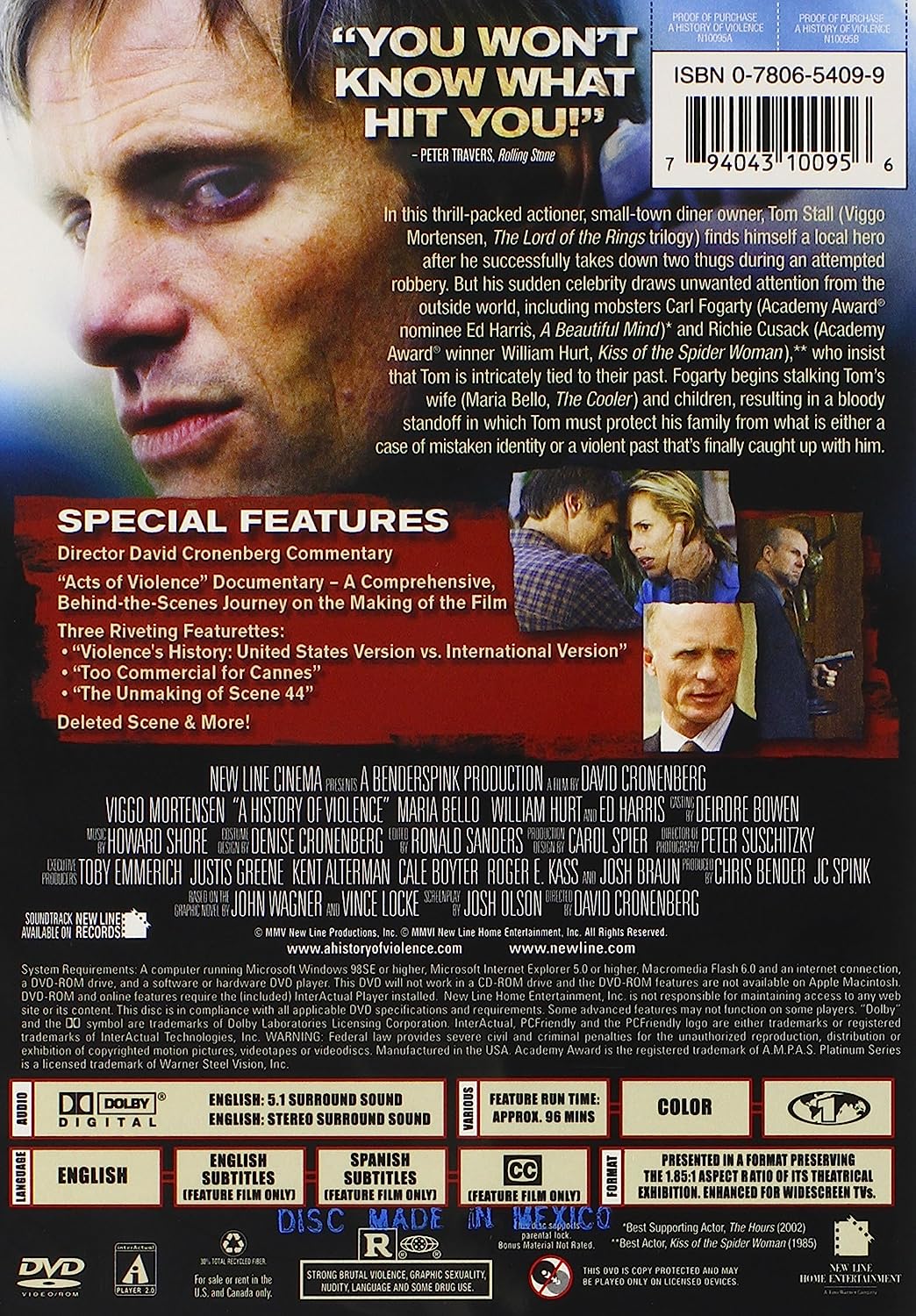 A History of Violence (New Line Platinum Series)