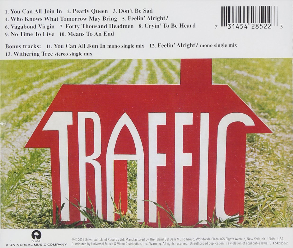 Traffic (Bonus Tracks