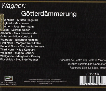 Wagner: Gotterdammerung (1950 Scala