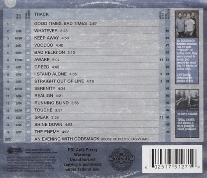 Good Times Bad Times: 10 Years of Godsmack  clean