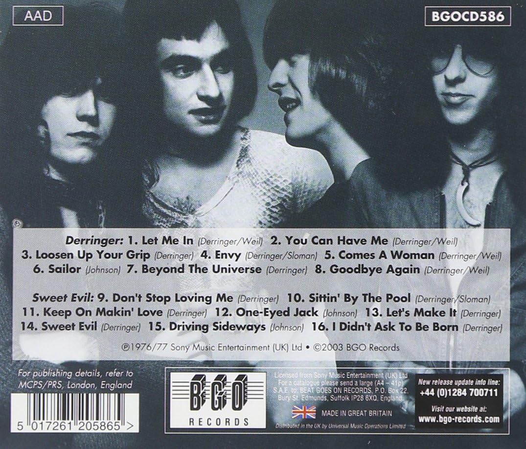 Derringer/sweet Evil