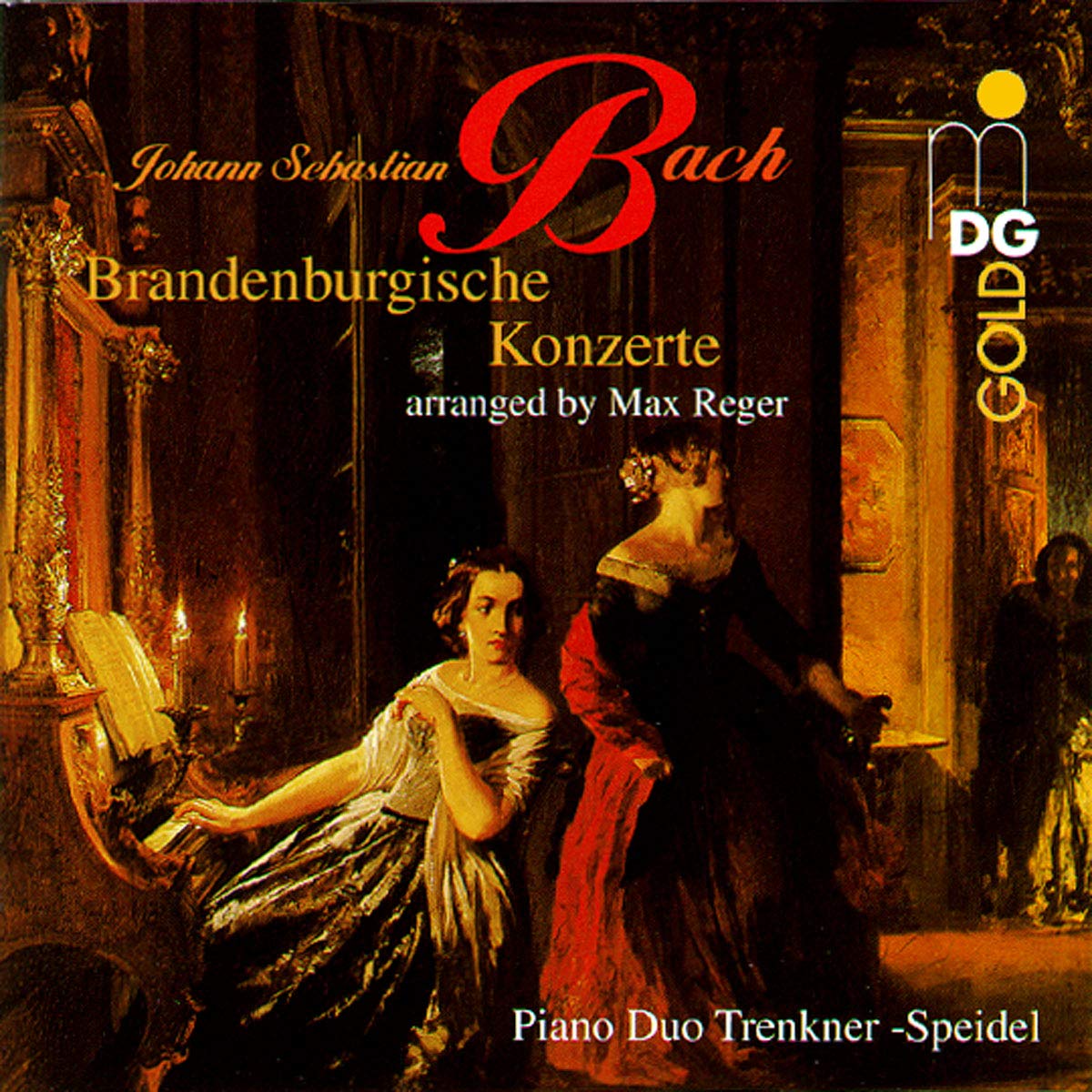 Brandenburgische Konzerte (Für Klavier zu vier Händen bearbeitet von Max Reger