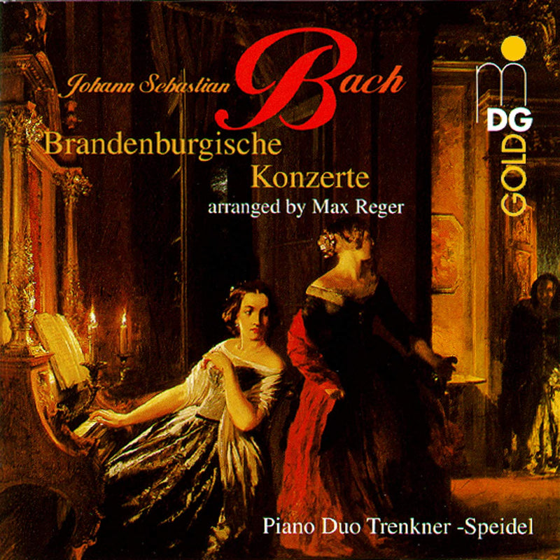Brandenburgische Konzerte (Für Klavier zu vier Händen bearbeitet von Max Reger