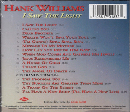 Hank Williams-I Saw The Light