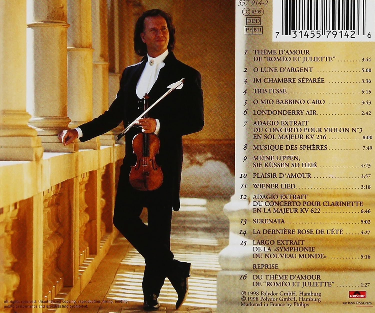 Andre Rieu - Romantic Moments