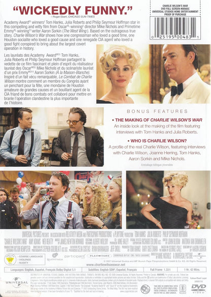 Charlie Wilson's War (Full Screen)