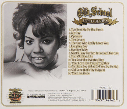 Mary Wells-Old School Gold Series