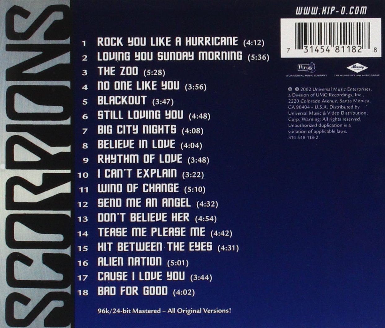Bad For Good: The Very Best of Scorpions