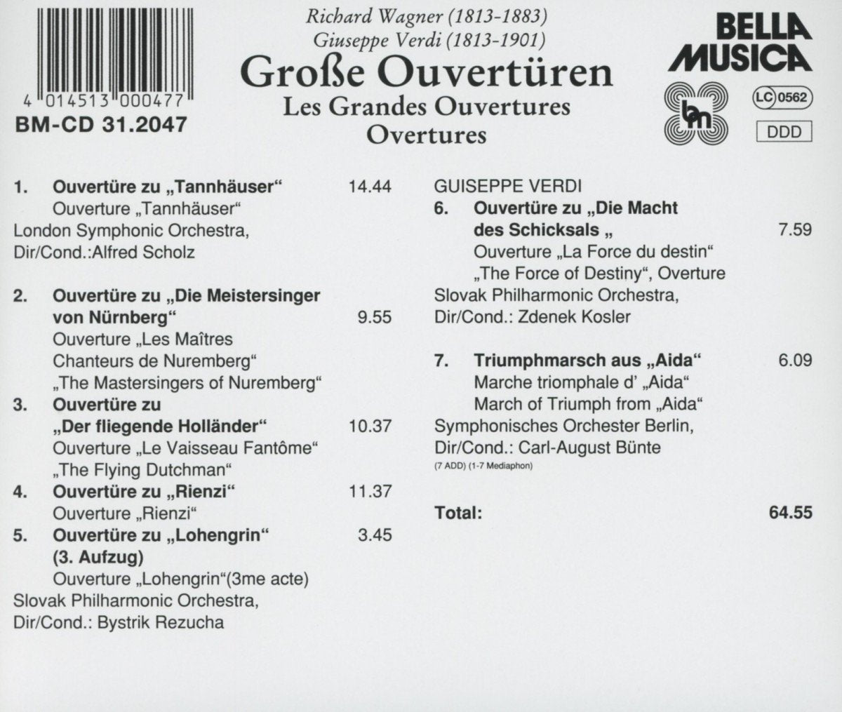 Orchestral Overatures