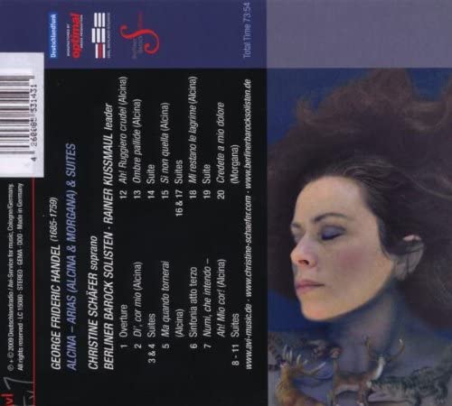 Schafer/Berliner Barock Soloisten - Alcina - Arias & Suites
