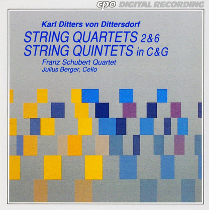 String Quartets Nos 2, 6, C & G (Franz Schubert Qt, Berger)