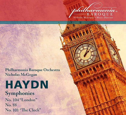 Haydn: Symphonies: No. 104 'London'/No. 88/No. 101 'The Clock'