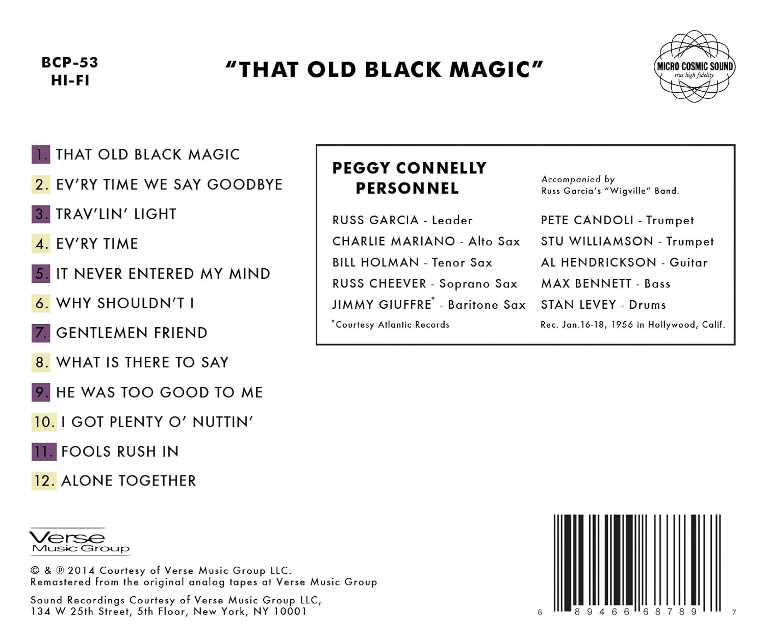 That Old Black Magic 2014 Remastered Version